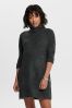 Grey ONLY Knitted Roll Neck Jumper Dress