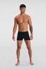 Speedo Mens Endurance + Aqua Black Shorts