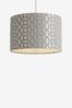 Navy Blue Geo Easy Fit  Lamp Shade