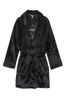 Black Short Cozy Robe