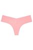 Bloom/VS White Heather Sexy Illusions by Victorias Secret Secret No Show Thong Panty