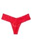 Lipstick Red The Lacie Lace Thong Panty