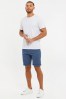 Blue Threadbare Cotton Chino Sport-Shorts Shorts