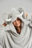 Grey Elephant Loungeable Luxury Fleece Snuggle Hoodie
