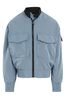 Calvin Klein Jeans Blue Structured Bomber Jacket