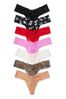 Victoria's Secret Lace Thong Knickers 7 Pack