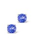 The Diamond Store Tanzanite 1.00CT High Quality AA 925 Silver Earrings