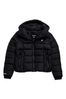 Pink Superdry Hooded Spirit Sports Padded Coat