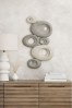 Grey Stone Effect Abstract Wall Art