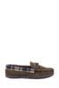 Cotswold Mens Brown Sodbury Slip On Moccasin Slippers