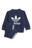 adidas Originals Infant Blue Crew Sweatshirt Set
