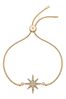 Caramel Jewellery London Gold 'Superstar' Bracelet