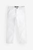 White Stretch Chino Trousers (3-17yrs), Regular Fit