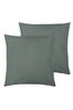 Pink furn. Plain Twin Pack Water UV Resistant Outdoor Cushions