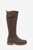 <span>Schokoladenbraun</span> - Next Forever Comfort®  Stitch Detail Knee High Boots, Extra Wide Fit