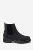 Black Forever Comfort® Chunky Chelsea Boots