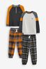 Check Pyjamas 2 Pack (3-16yrs)