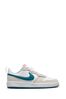 Black Nike Court Borough Low Youth Trainers