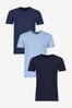 <span>Schwarz/rot</span> - Polo Ralph Lauren T-Shirts mit Rundhalsausschnitt, 3er-Pack