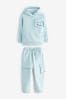 Pale Blue Utility Hoody and Cargo Jogger Set (3-16yrs)