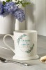 Sage Green Friends and Family Sentiment Mug