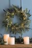 Laura Ashley Winter Lavender LED Wreath