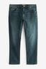 <span>Dunkelblaue Rinse-Waschung</span> - Vintage Stretch Authentic Jeans, Slim Fit