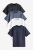 Blues Relaxed Fit T-Shirts 4 Pack (3-16yrs)