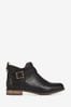 Barbour® Coastal Darlene Buckled Leather Ankle Boots