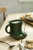 Green Welly Boot Mug