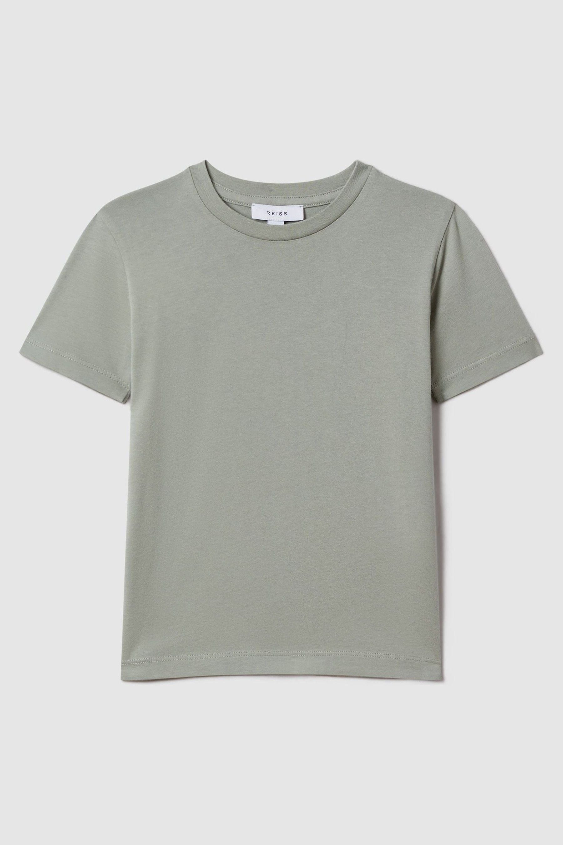 REISS BLESS - PISTACHIO CREW NECK T-SHIRT, UK 11-12 YRS