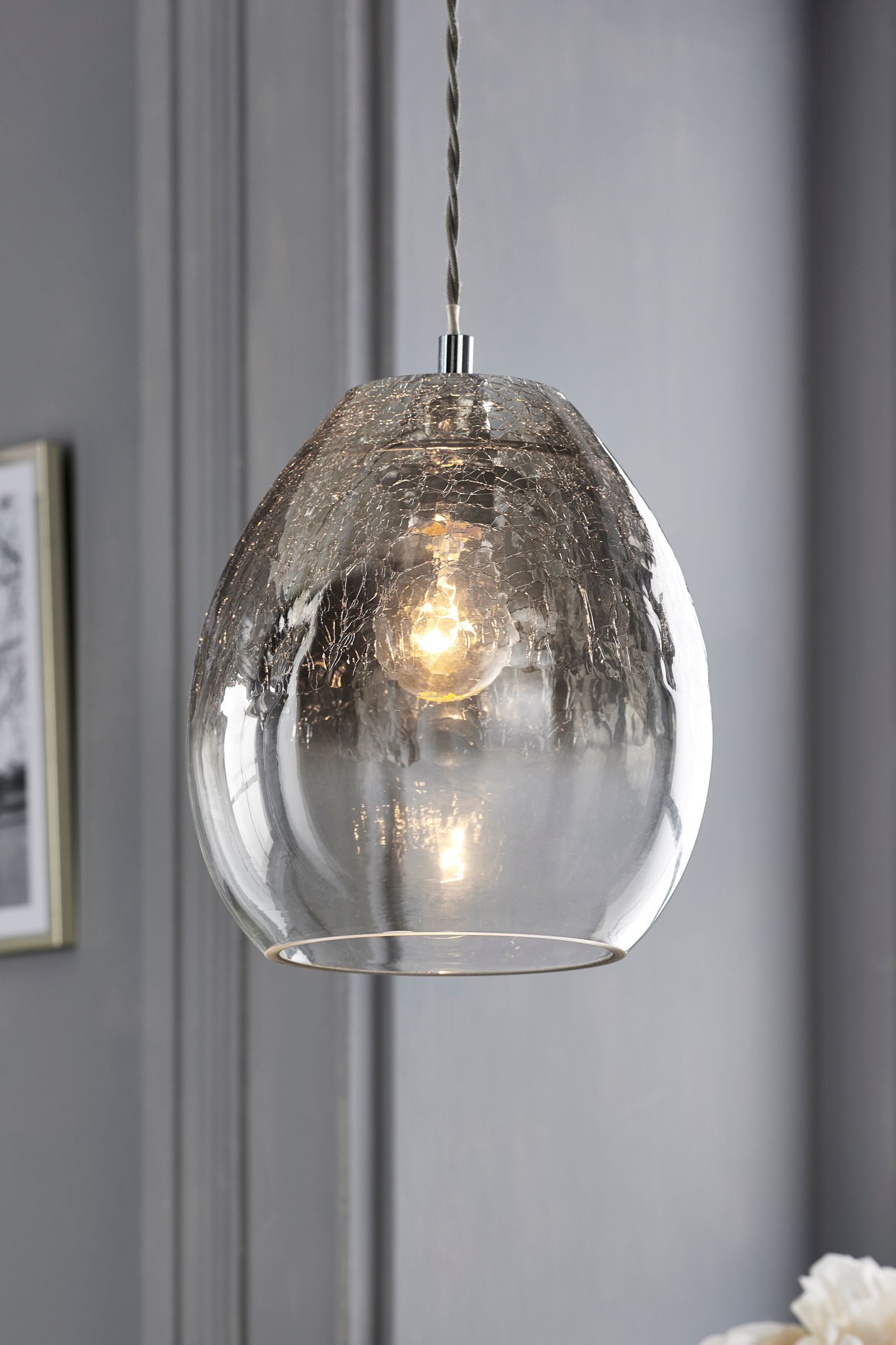 Next Smoke Grey Isla Ombre Easy Fit Lamp Shade Smoke Grey Reviews Next Reviews Feefo