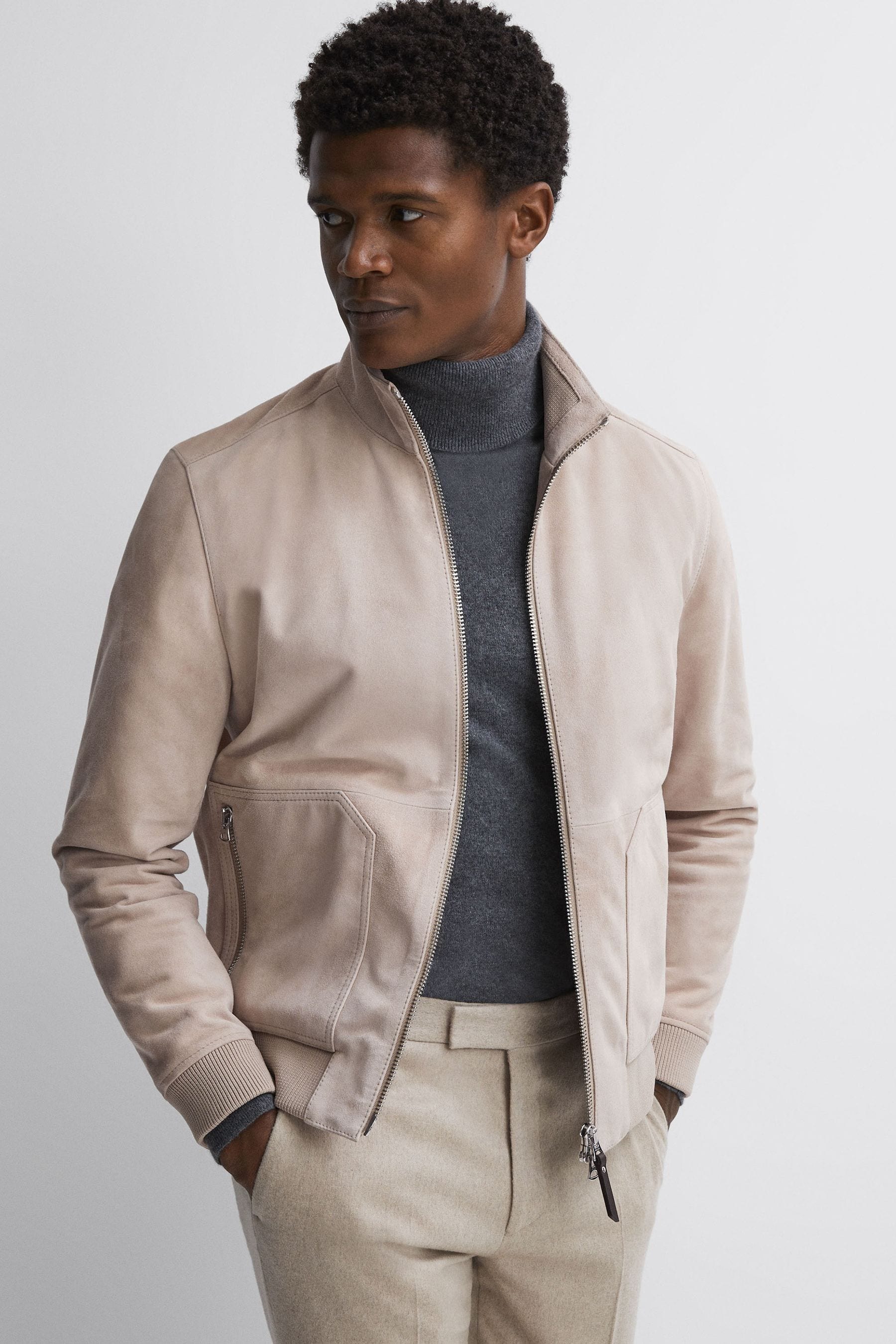 Stone bomber jacket on sale mens