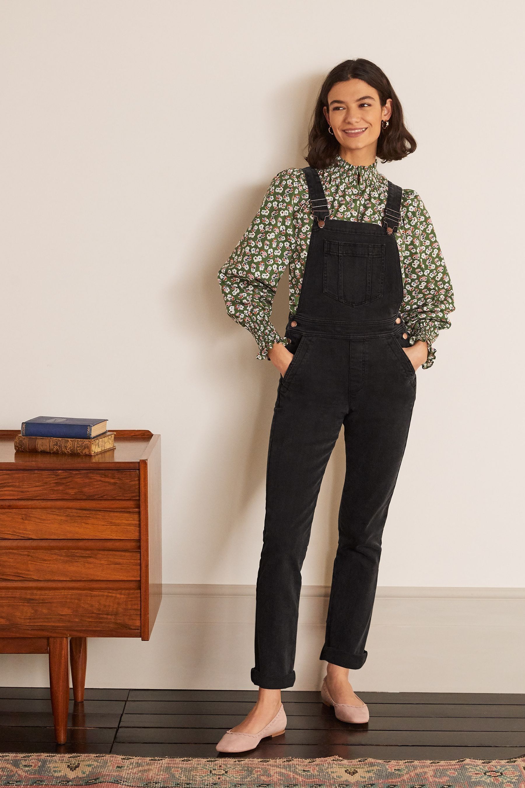 next dungaree shorts