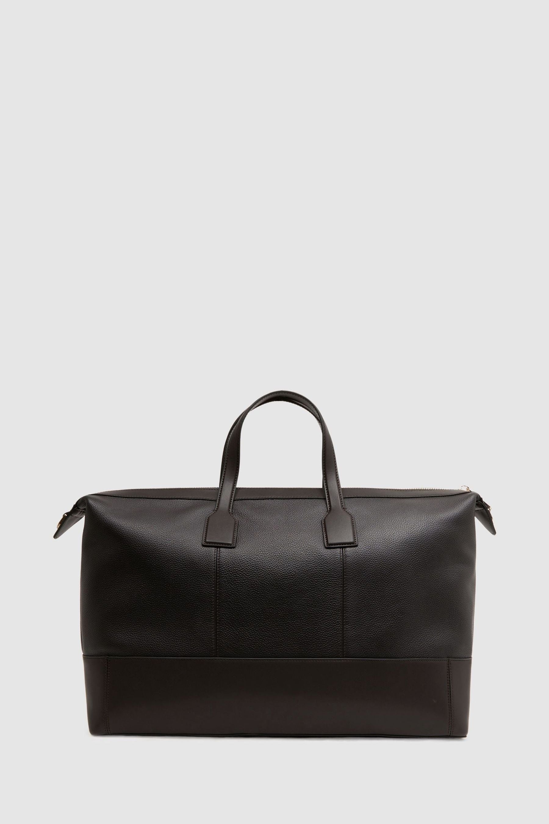 Reiss Carter - Chocolate Leather Holdall, One