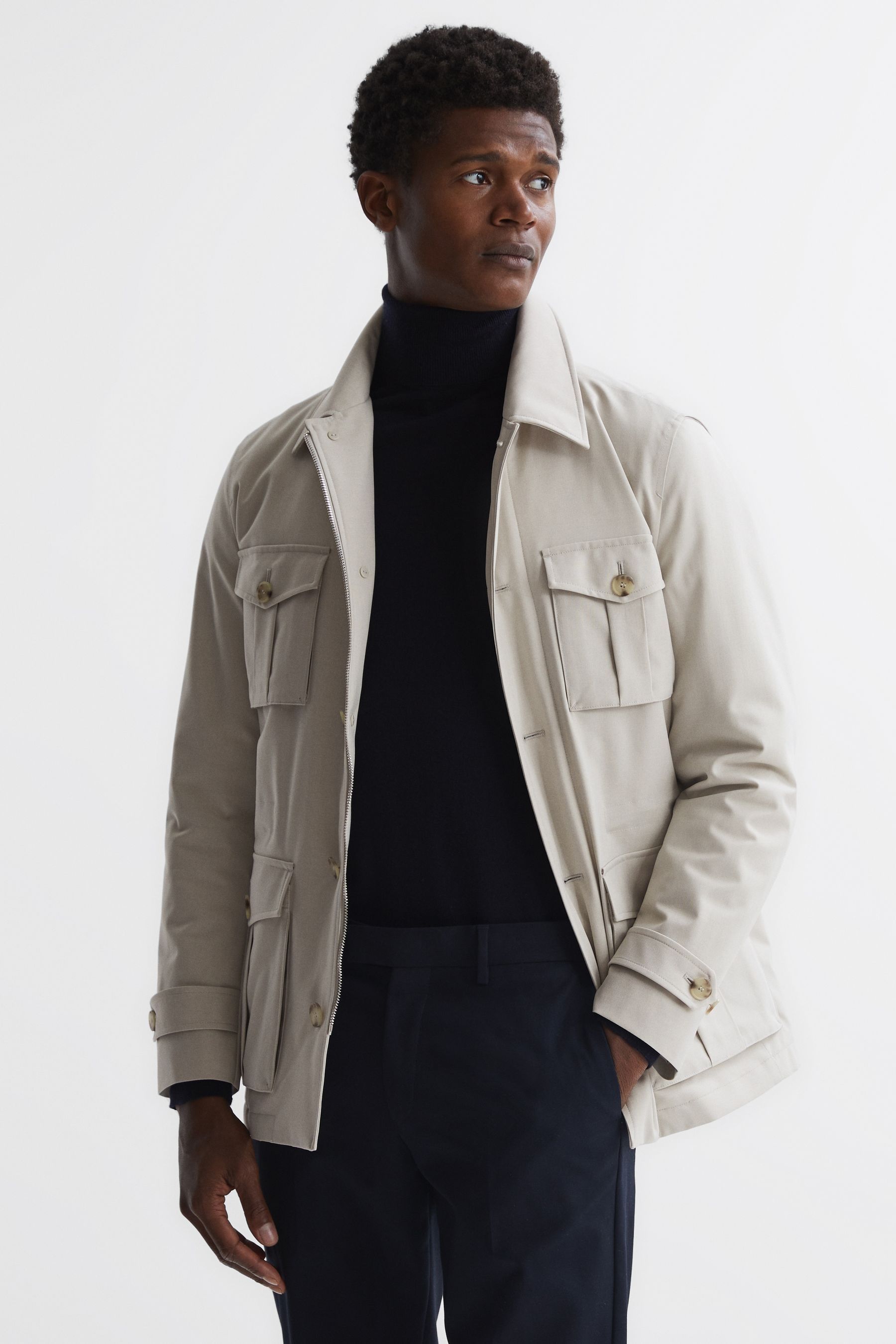 Military inspired new arrivals jacket