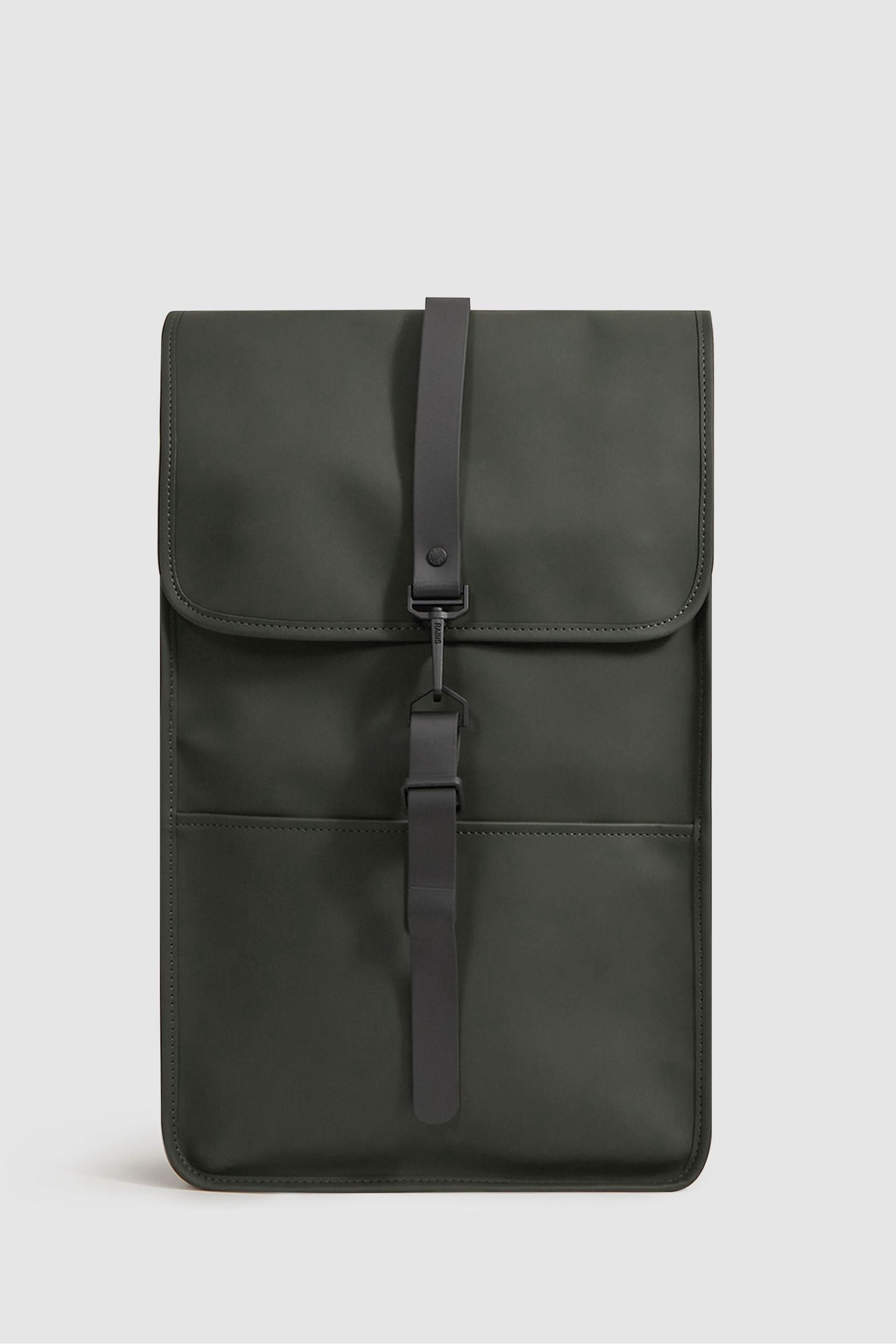 Rains -  Flap Backpack In Green
