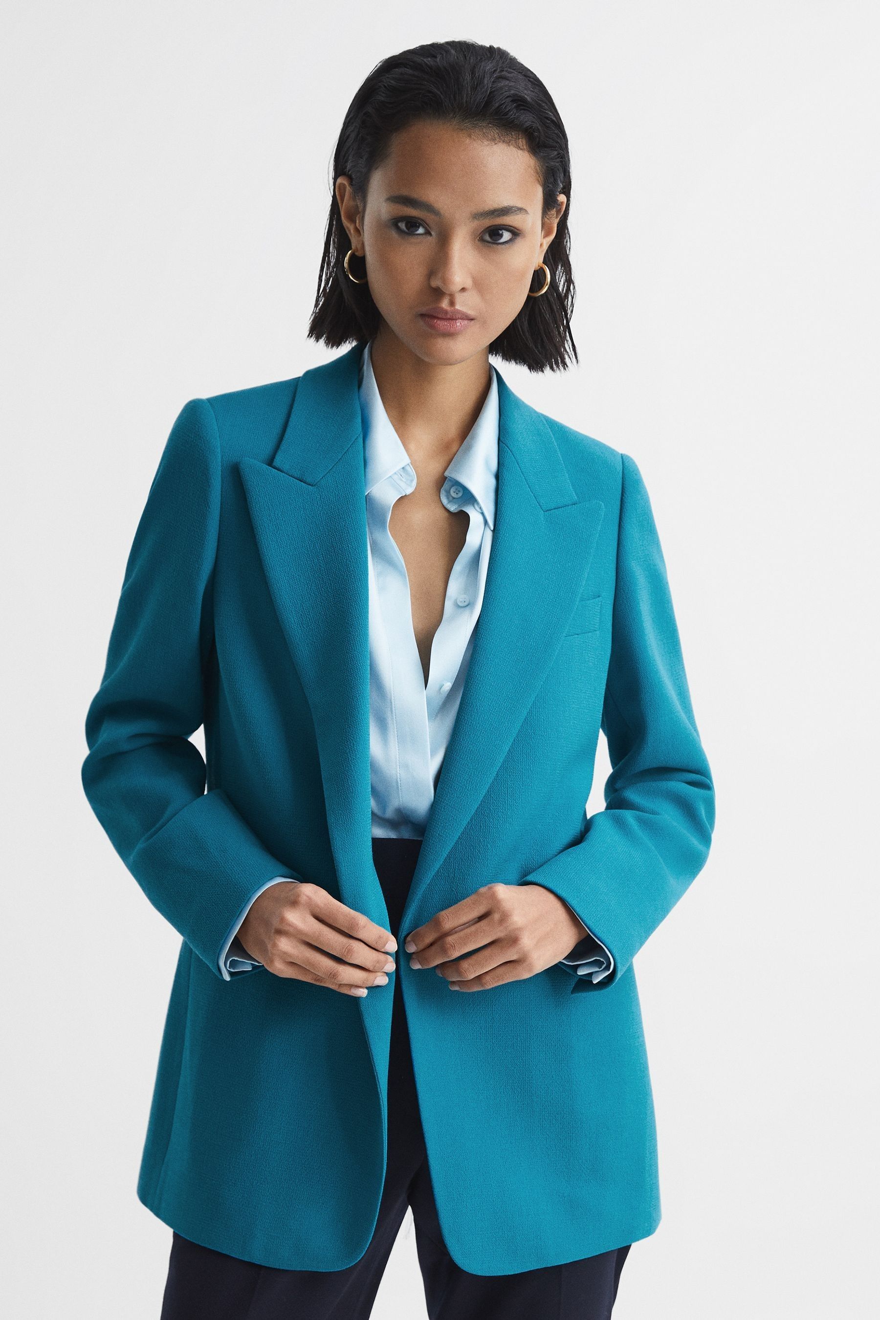 Reiss Blake In Turquoise