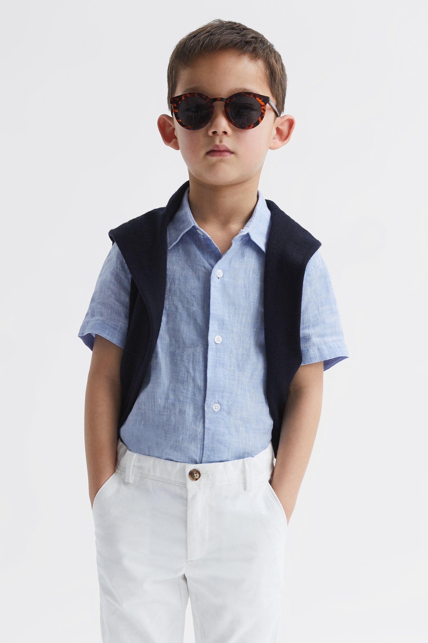 Reiss Kids' Holiday In Soft Blue
