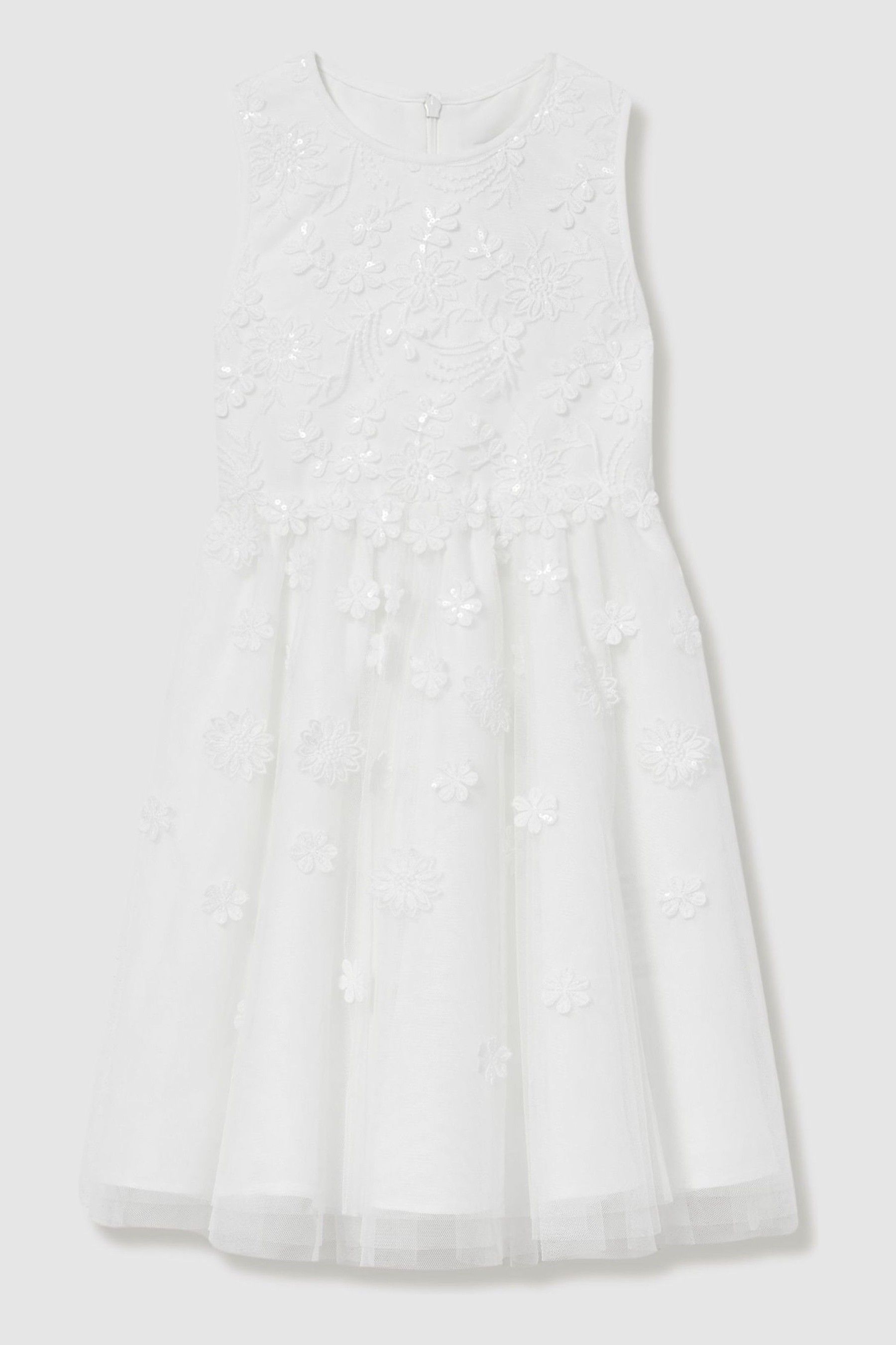 Reiss Ivory Clementine 13-14 Yrs Tulle Floral-embroidered Bridesmaid Dress | ModeSens Reiss Ivory Clementine 13-14 Yrs Tulle Floral-embroidered Bridesmaid Dress | ModeSens