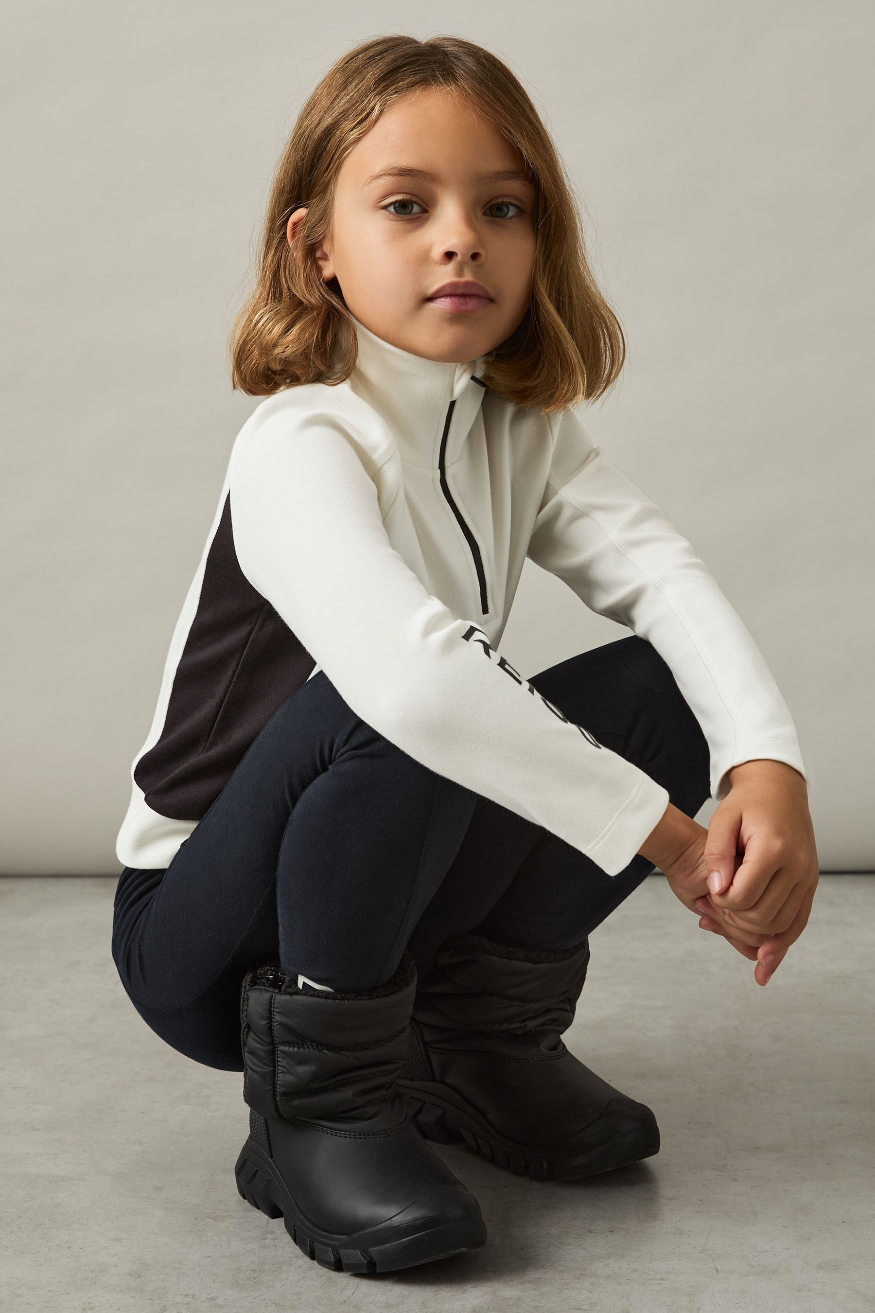 Reiss Kids' 7 Years In White/black