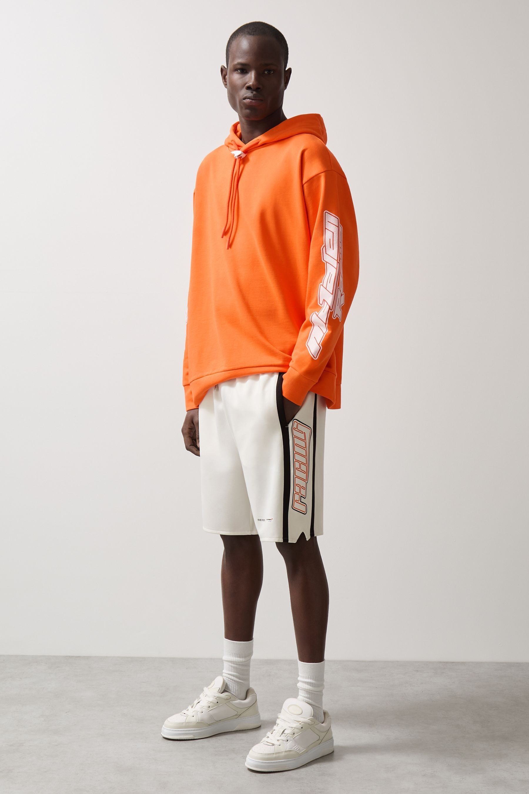 Reiss Mclaren White Mclaren F1 Team Drawstring Shorts
