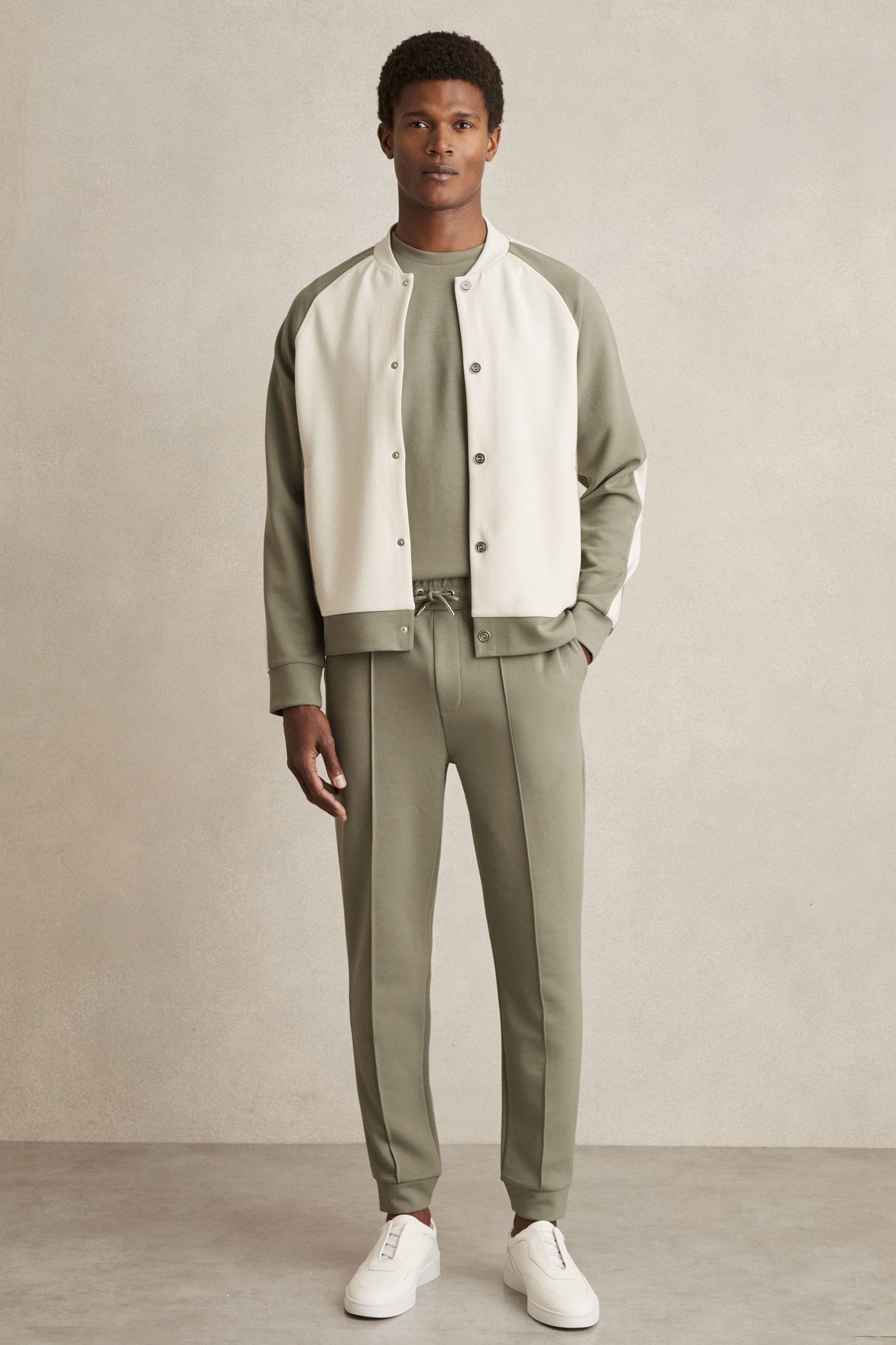 Reiss Sage Drawstring Jersey Joggers