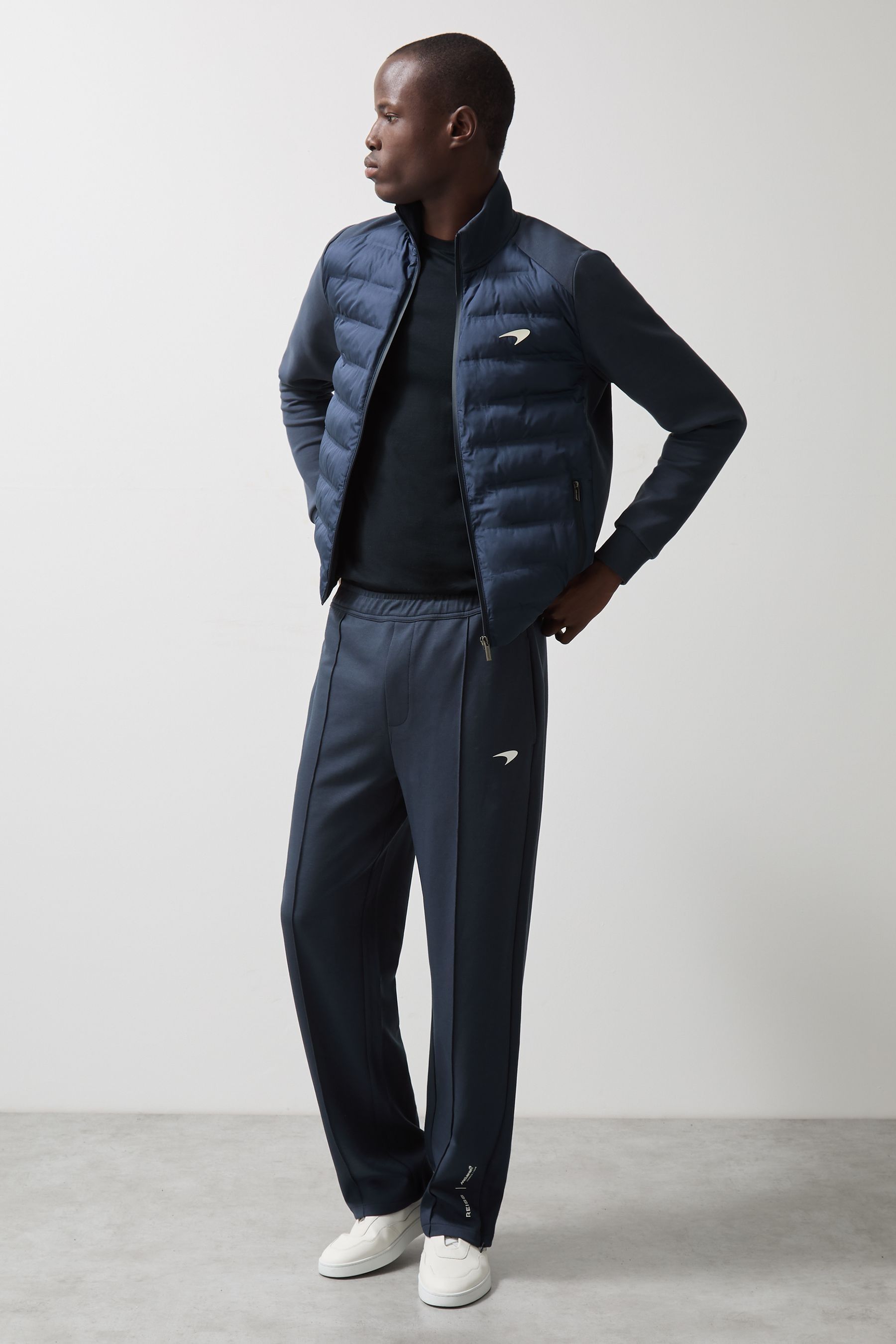 Reiss Mclaren Airforce Blue Mclaren F1 Team Interlock Joggers