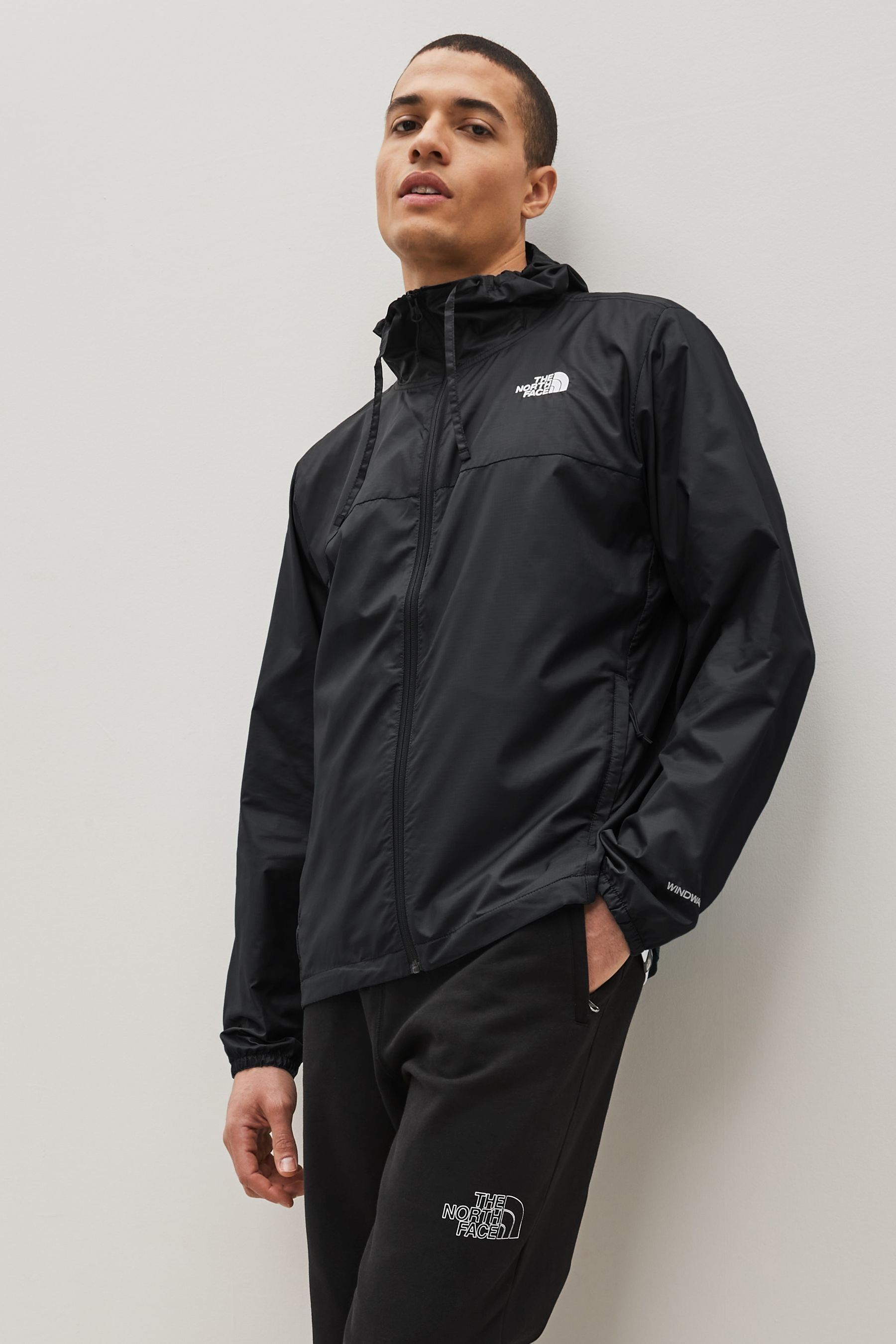 Mens The North Face Black Cyclone 3 Jacket - Size X-LARGE - Black 