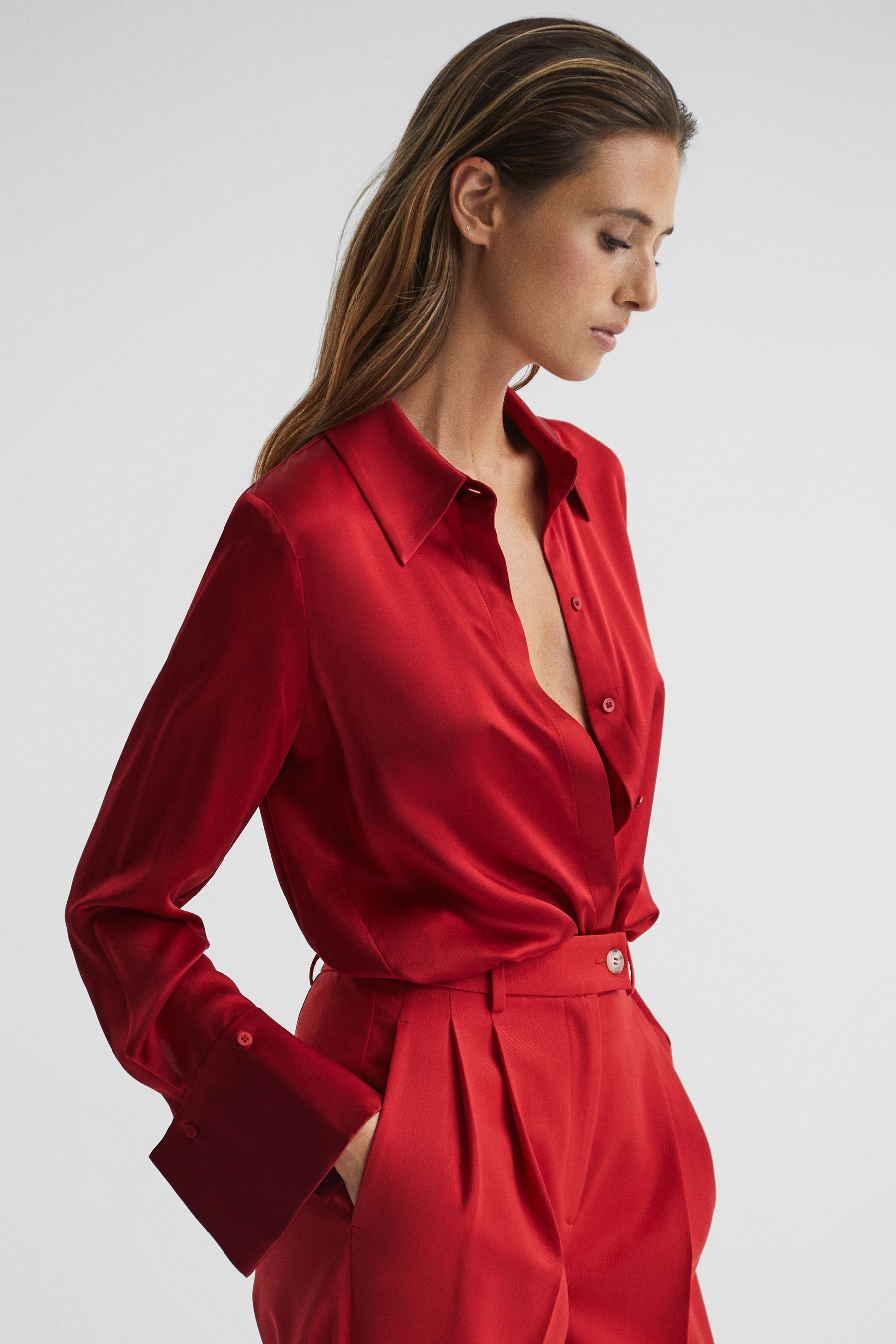 Reiss Hailey In Red