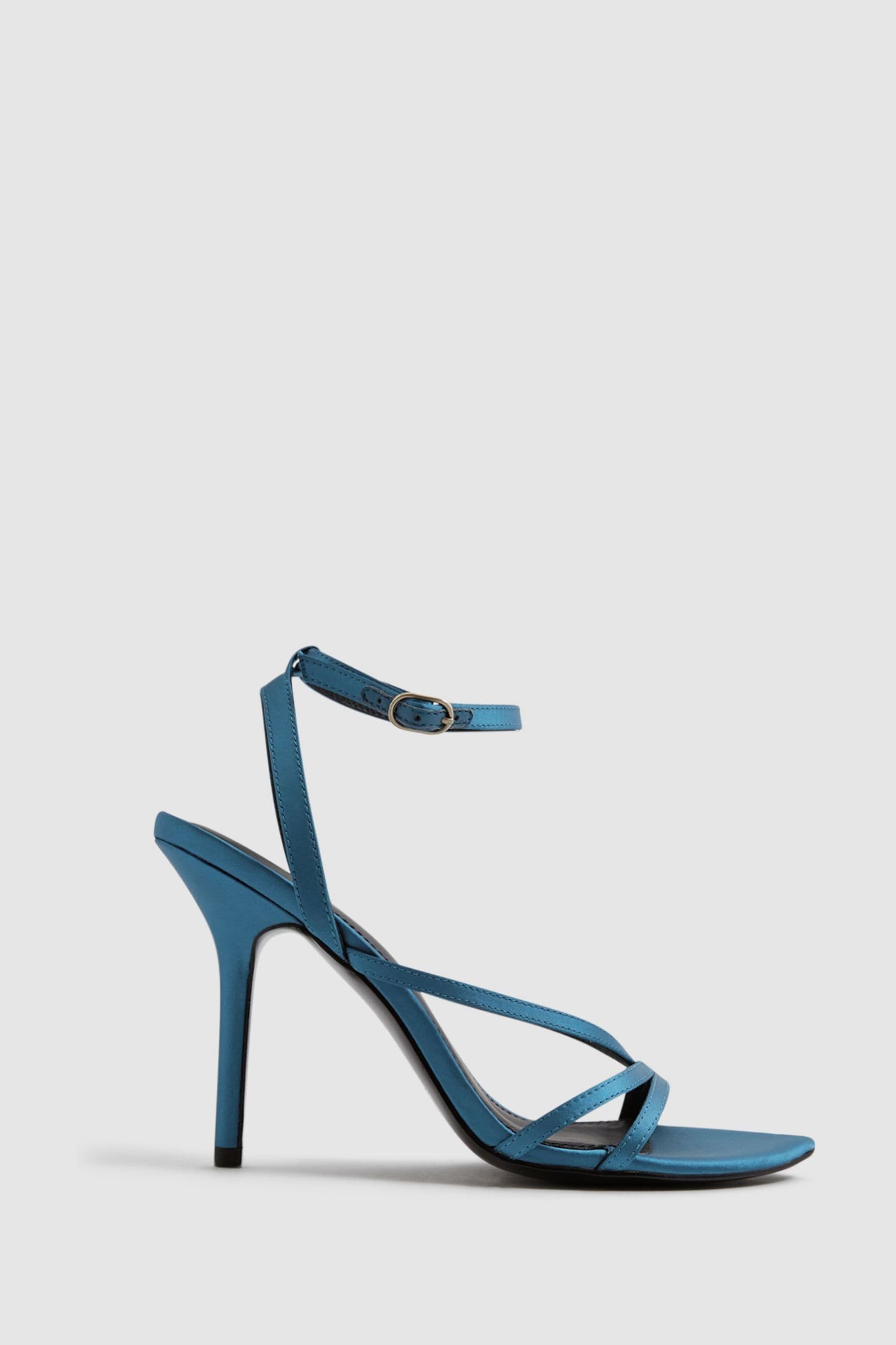 Light blue hot sale strappy heels