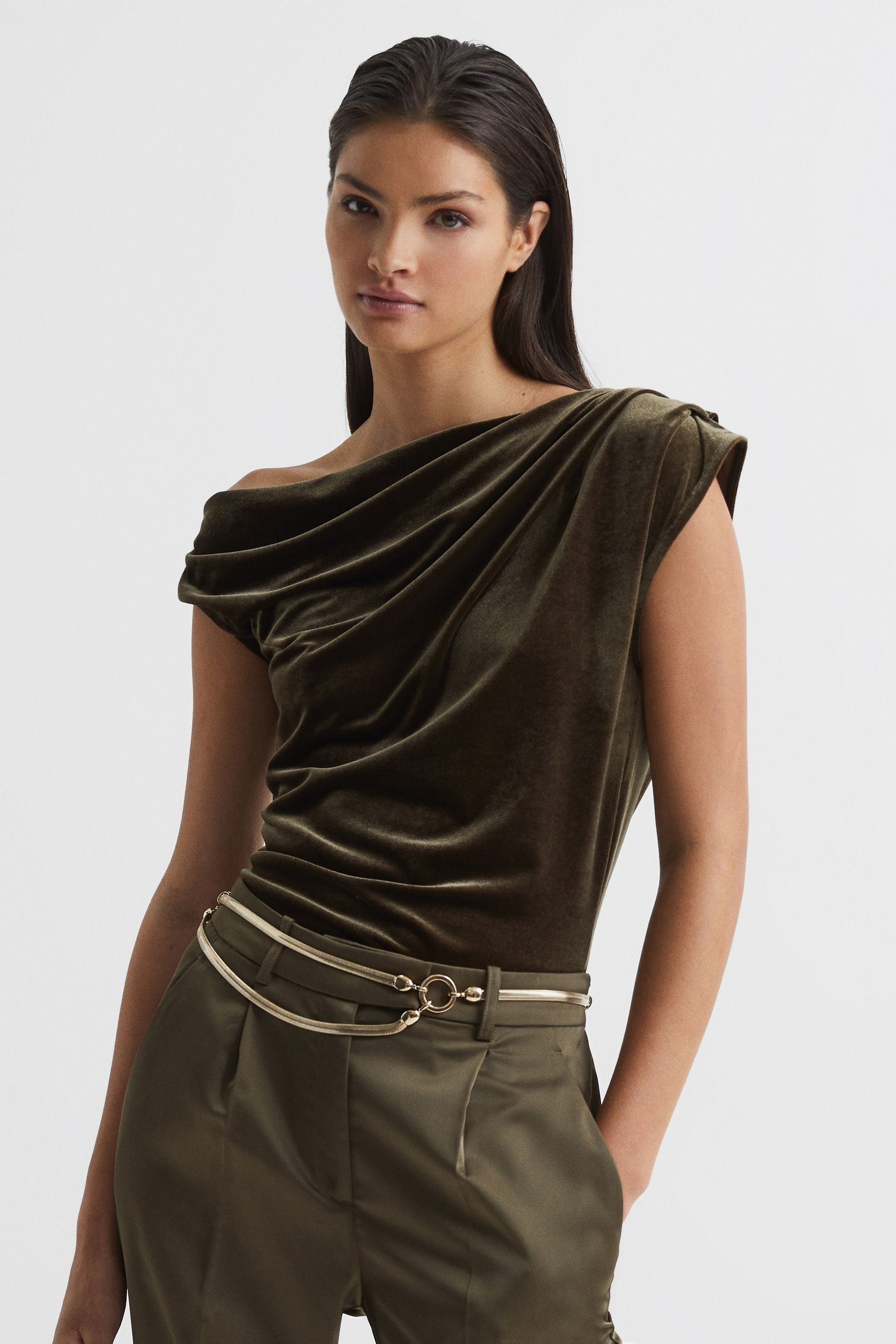 Reiss Mia In Khaki