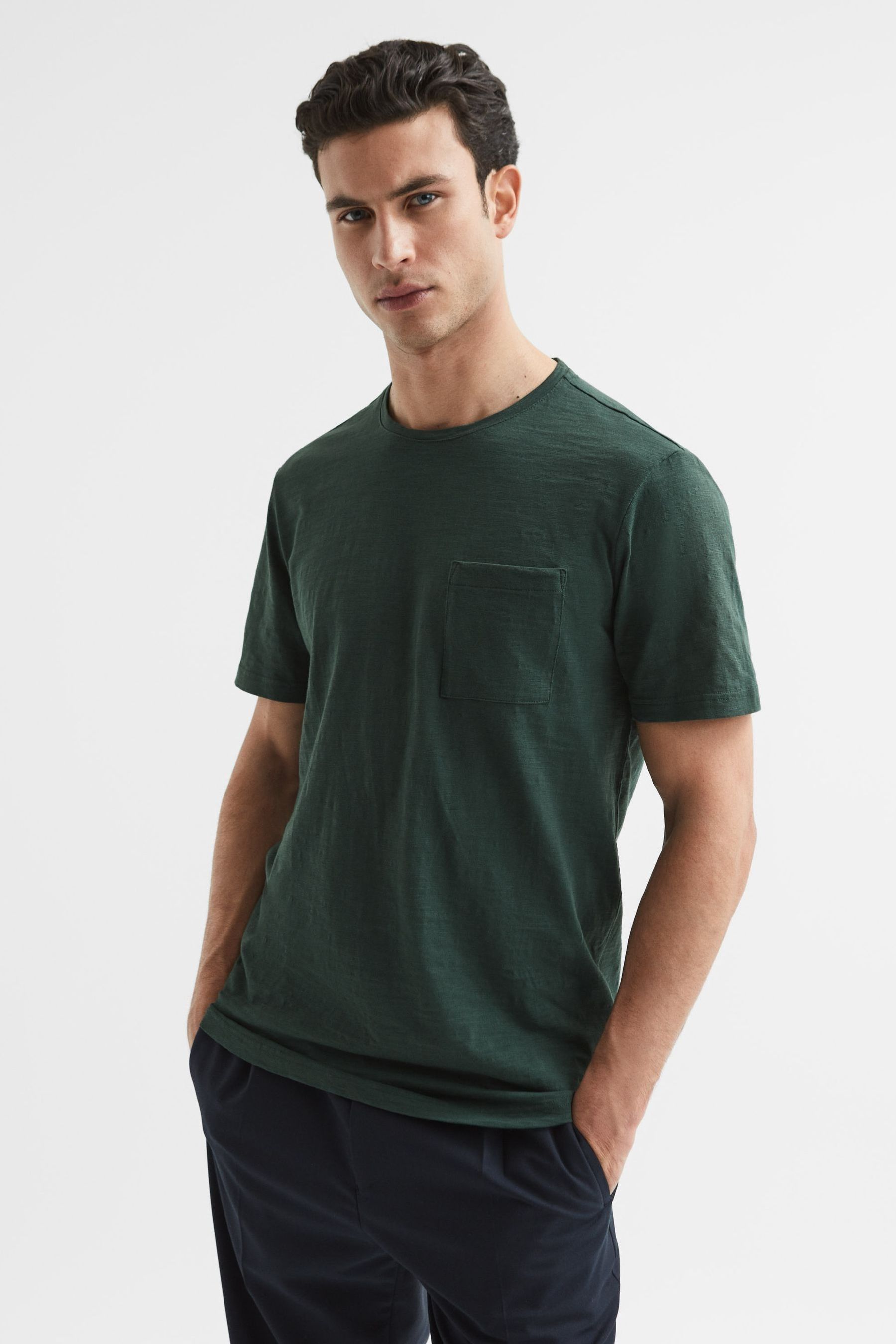 PAIGE Kenneth - Short Sleeve T-Shirt, Shadow Fields