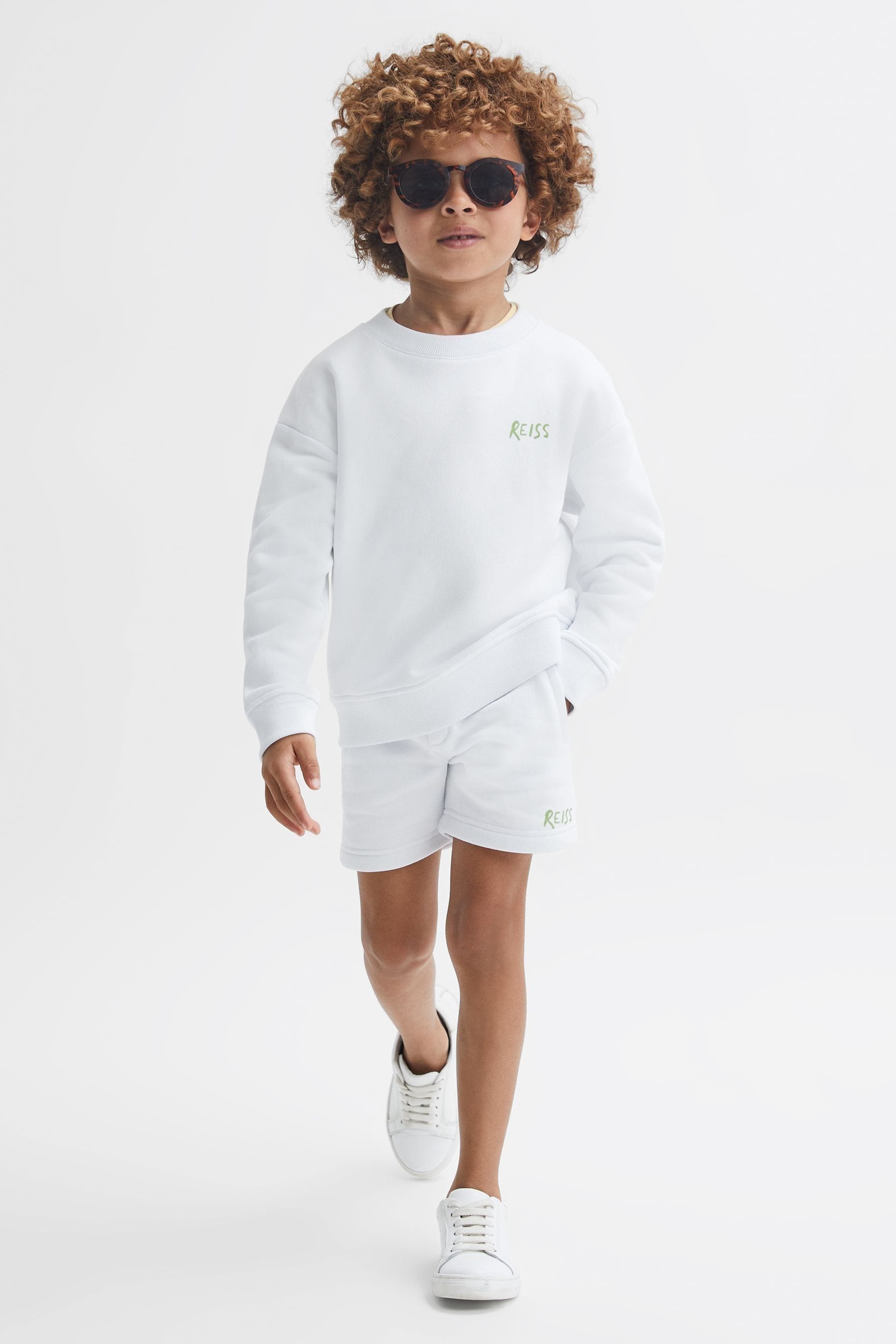 Reiss Kids' Positano In Ecru